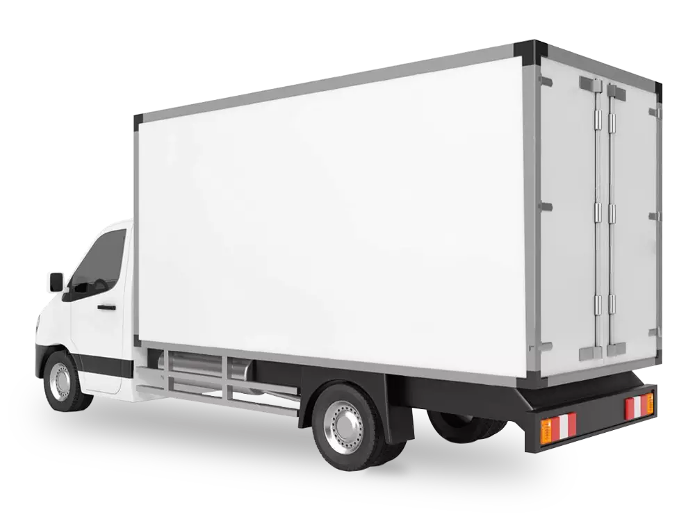 imagine cu un camion pentru mutari